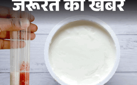 जरूरत की खबर- यूपी में मिला 600 किलो मिलावटी दही:  लिवर के लिए खतरनाक, FSSAI ने बताए मिलावट की पहचान करने के 3 आसान तरीके