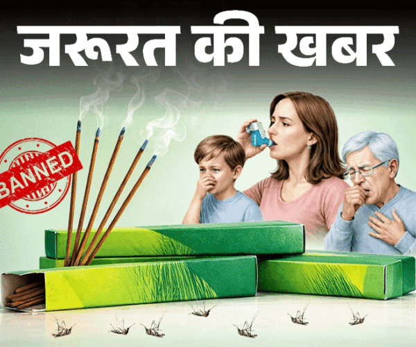 जरूरत की खबर- ‘मच्छर अगरबत्तियों’ में खतरनाक केमिकल्स:  खरीदने से पहले चेक करें ये 7 चीजें, नेचुरल तरीकों से मच्छर भगाने के 11 टिप्स