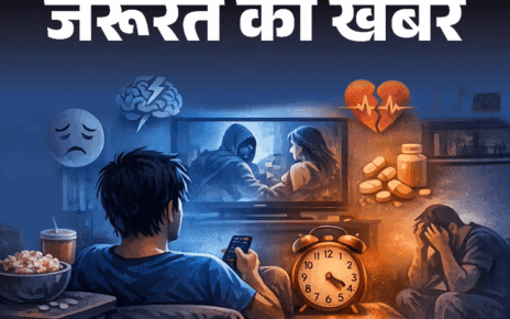 जरूरत की खबर- ज्यादा टीवी देखने से डिप्रेशन का रिस्क:  ब्रेन और नींद पर बुरा असर, स्टडी में खुलासा, जानें कैसे छुड़ाएं टीवी की लत