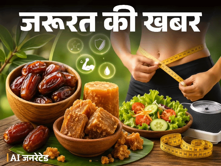 जरूरत की खबर- चीनी बेहतर है या गुड़: वजन घटाना है तो दोनों न खाएं, खजूर है बेस्ट, डाइटीशियन से जानें वेटलॉस के टिप्स जरूरत की खबर- चीनी बेहतर है या गुड़: वजन घटाना है तो दोनों न खाएं, खजूर है बेस्ट, डाइटीशियन से जानें वेटलॉस के टिप्स