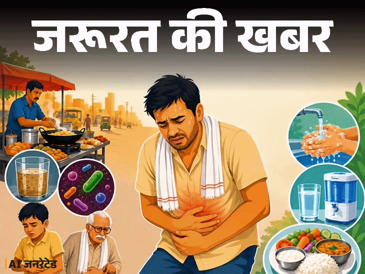 जरूरत की खबर- गर्मियों में बढ़ते डायरिया के केस:  ये 12 लक्षण इग्नोर न करें, 8 चीजें बिल्कुल न खाएं, डॉक्टर से जानें बचाव के टिप्स