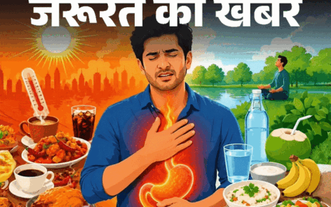 जरूरत की खबर- गर्मियों में बढ़ती एसिडिटी की समस्या:  लाइफस्टाइल में करें ये 12 बदलाव, डॉक्टर से जानें एसिडिटी के 9 घरेलू इलाज