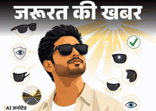 जरूरत की खबर- तेज धूप में सनग्लासेस पहनना जरूरी:  UV किरणों से आंखों को 10 नुकसान, खरीदते समय ये 8 जरूरी बातें ध्यान रखें