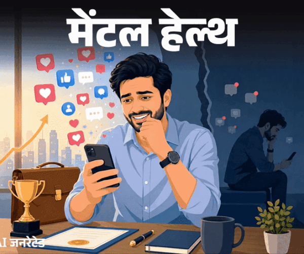 मेंटल हेल्थ– अपनी हर खुशी सोशल मीडिया पर दिखाता हूं:  लाइक–कमेंट न मिले तो तनाव होता है, खुशी बेमानी लगती है, क्या ये नॉर्मल है