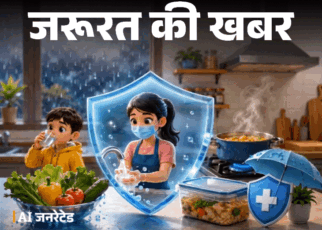 जरूरत की खबर- FSSAI की मानसून सेफ्टी गाइडलाइंस:  किचन, कुकिंग और पर्सनल हाइजीन से लेकर बच्चों की हेल्थ और सेफ्टी के जरूरी टिप्स