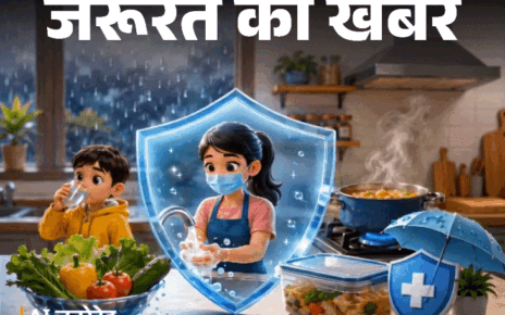 जरूरत की खबर- FSSAI की मानसून सेफ्टी गाइडलाइंस:  किचन, कुकिंग और पर्सनल हाइजीन से लेकर बच्चों की हेल्थ और सेफ्टी के जरूरी टिप्स