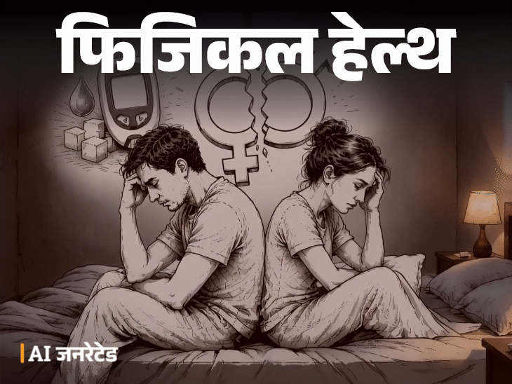 फिजिकल हेल्थ- डायबिटीज से बिगड़ती सेक्शुअल हेल्थ: फर्टिलिटी पर असर, कंट्रोल जरूरी, डॉक्टर से जानें, डाइट और लाइफस्टाइल टिप्स फिजिकल हेल्थ- डायबिटीज से बिगड़ती सेक्शुअल हेल्थ: फर्टिलिटी पर असर, कंट्रोल जरूरी, डॉक्टर से जानें, डाइट और लाइफस्टाइल टिप्स