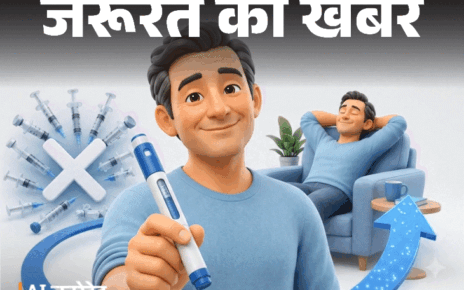 जरूरत की खबर- डायबिटीज का इलाज हुआ आसान: हफ्ते में एक बार लगने वाला इंसुलिन इंजेक्शन लॉन्च, जानें इससे जुड़े हर जरूरी सवाल का जवाब जरूरत की खबर- डायबिटीज का इलाज हुआ आसान: हफ्ते में एक बार लगने वाला इंसुलिन इंजेक्शन लॉन्च, जानें इससे जुड़े हर जरूरी सवाल का जवाब