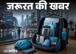जरूरत की खबर- ऑफिस वर्कर्स के लिए मानसून एसेंशियल्स लिस्ट:  बैग में रखें ये 14 चीजें, लैपटॉप-डॉक्यूमेंट्स सेफ रखने के आसान टिप्स
