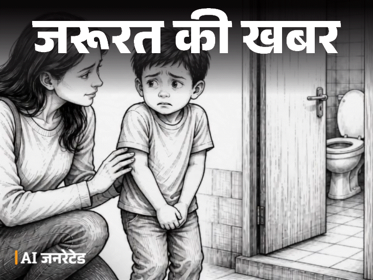 जरूरत की खबर- बच्चा बाहर टॉयलेट जाने से डरता है: टॉयलेट एंग्जाइटी हो सकती है, एक्सपर्ट से जानें कारण, संकेत और बचाव के तरीके जरूरत की खबर- बच्चा बाहर टॉयलेट जाने से डरता है: टॉयलेट एंग्जाइटी हो सकती है, एक्सपर्ट से जानें कारण, संकेत और बचाव के तरीके