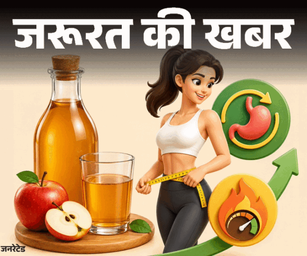 जरूरत की खबर- क्या ACV सचमुच वजन घटाता है:  डॉक्टर से जानें इसके फायदे, सीमाएं, लेने का सही तरीका और साइड इफेक्ट्स