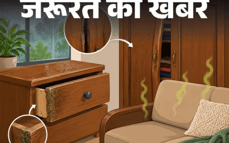 जरूरत की खबर- बारिश में खराब होते वुडेन फर्नीचर:  नमी के 12 संकेत इग्नोर न करें, एक्सपर्ट से जानें लकड़ी को सीलन से कैसे बचाएं
