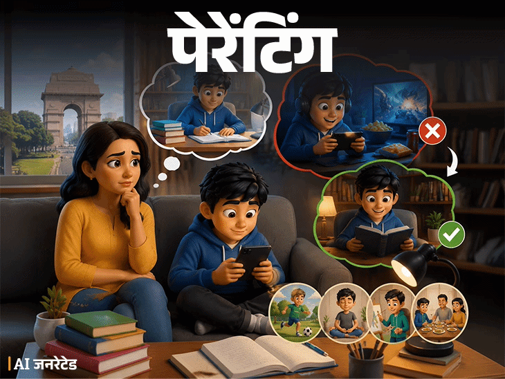 पेरेंटिंग- बेटा किताबें नहीं छूता:  हर वक्त मोबाइल, लैपटॉप या टीवी, उसे सिर्फ स्क्रीन चाहिए, उसमें रीडिंग हैबिट कैसे डेवलप करें
