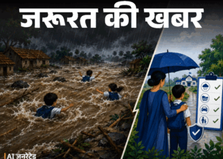 जरूरत की खबर- तीन स्कूली बच्चे नदी में बह गए:  बारिश में बच्चों को स्कूल भेजने की सेफ्टी गाइडलाइंस, बरतें ये 8 जरूरी सावधानियां