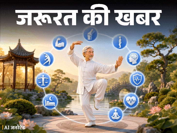 जरूरत की खबर- चीनियों की सेहत का राज ‘ताई-ची’: योग, मेडिटेशन और मार्शल आर्ट भी, जानें इसके 10 हेल्थ बेनिफिट्स, करने का सही तरीका