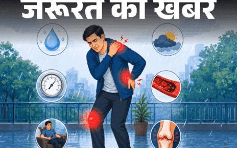 जरूरत की खबर- बारिश के मौसम में घुटनों–जोड़ों में दर्द: इन 7 कारणों से बढ़ता पेन, सावधानी जरूरी, डाइट बदलें, ये 6 चीजें न खाएं जरूरत की खबर- बारिश के मौसम में घुटनों–जोड़ों में दर्द: इन 7 कारणों से बढ़ता पेन, सावधानी जरूरी, डाइट बदलें, ये 6 चीजें न खाएं