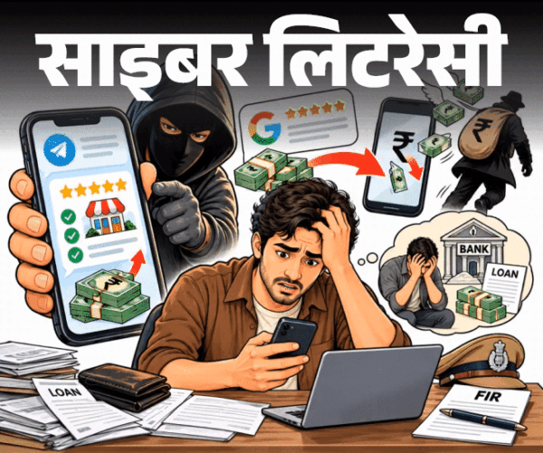 साइबर लिटरेसी- गूगल रिव्यू के नाम पर स्कैम:  युवक के 7 लाख ठगे, घर बैठे कमाई के झांसे में न आएं, जानें स्कैम से कैसे बचें?