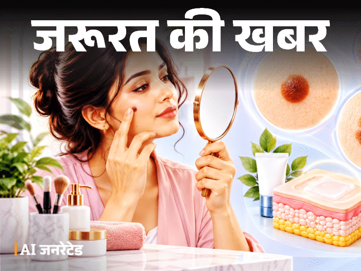 जरूरत की खबर- चेहरे से अनचाहे तिल कैसे हटाएं:  डर्मेटोलॉजिस्ट से समझें पूरा प्रोसेस, संभावित खतरे, तिल हटवाने के बाद 10 सावधानियां