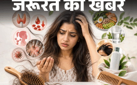 जरूरत की खबर- बाल झड़ने के 10 बड़े कारण: डर्मेटोलॉजिस्ट से जानें बालों को कैसे हेल्दी रखें, कैसे केयर करें, डाइट में क्या खाएं जरूरत की खबर- बाल झड़ने के 10 बड़े कारण: डर्मेटोलॉजिस्ट से जानें बालों को कैसे हेल्दी रखें, कैसे केयर करें, डाइट में क्या खाएं